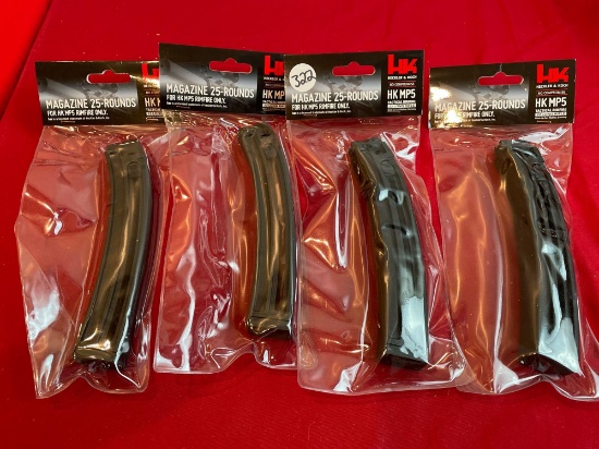 HK MP5 Rimfire 25 rd magazines .22 cal