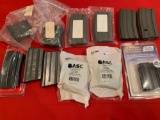 Assorted AR15 magazine