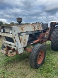 1980s Case 1290 tractor runs