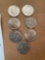(7) Eisenhower One Dollar Coins
