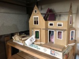 The Westville wooden dollhouse kit and accessories