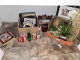 Decor Items, Picture Frames, Foreign Cans