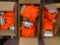 3 boxes of PVC coated gloves new