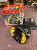 Wingman formula gp steering wheel and pedals