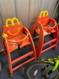 2 McDonald's highchairs