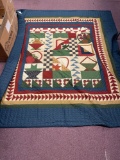 Large handmade quilt