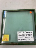 Bullet proof glass 1