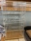 lucite locking display case with keys