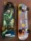 Super Mario Bros skateboard and XP series skateboard