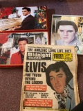 Elvis newspaper and memorabilia