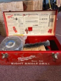 Milwaukee right angle drill sets, plumbers kit