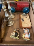 Marx Metal car, figurines, candlesticks etc