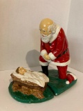 vintage Santa with baby Jesus