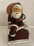 Santa Claus cast iron bank