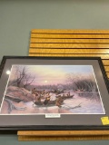 First Encounter by Tom Phillips framed & signed print