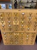 The Remington rand library bureau division card catalog 40 x 44 inches