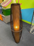 modern looking floor lamp, 43 inches tall