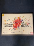 The Rolling Stones signed poster in frame