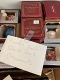 30+ Hummel Goeble glass ball ornaments