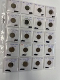 Collection of Indian head pennies