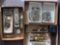 3 flats of watches, costume jewelry and miscellaneous