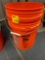 2 5 gallon buckets