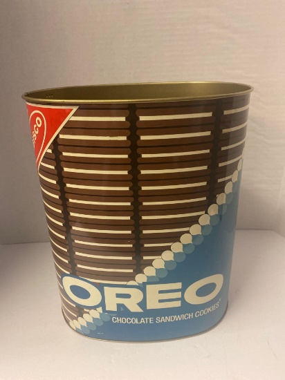 Oreo cookie wastebasket advertising possibly 1970s