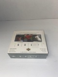 Upper Deck golf cards 2001 unopened sealed, box of 24 packs five cards per pack