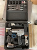 Husky 3/8in ratchet, 1/2in impact, wrench set, short strike air hammer, 1/4 in die grinder