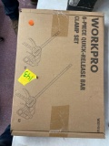 6 pc clamp set, new in box