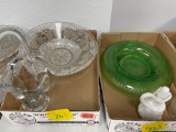 glassware, bowls, basket