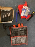 grommet kit, wrenches, punch and chisel set, tools