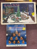 Mr. Christmas bells of Christmas and Dept. 56 all around the park village an animated accessory set
