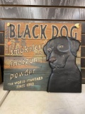 Black Dog sign