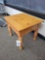 Pine one drawer end table