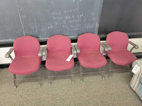 Set of 4 lobby chairs