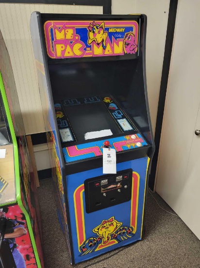 Midway Bally Ms. Pac-man 25c arcade machine