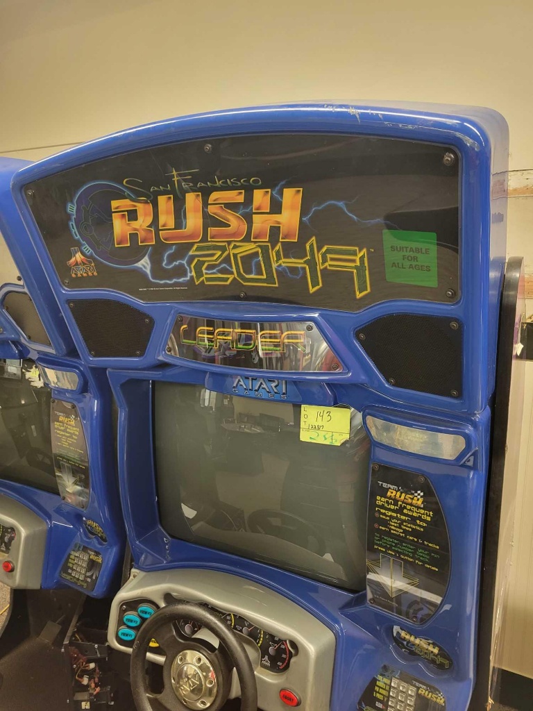 san francisco rush 2049 arcade cabinet san francisco rush 2049 arcade cabinet