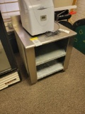 Stainless steel work station 30 inches wide
