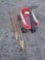 Fisher Price Wagon and 2 Wooden Grabbers