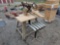 Sears Craftsman Radial Arm Saw Bench with Roller Stand