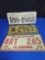 Rio De Janero, Hawaii and 1973 Alabama license plates