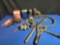 Compression spring tools, lead hammer, Gem press, hardware