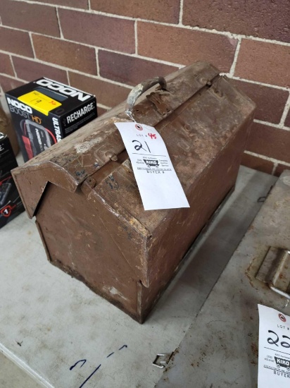 U.S. Navy toolbox with tools