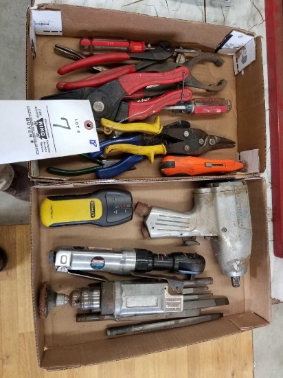 Pneumatic tools, pliers, etc