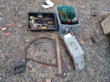 Assorted Tools, Light Covers, and Small Animal Trap
