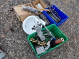 Assorted Tools, Sink, Bag, Lights, Filters, and Foam Components