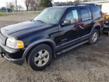 2005 Ford Explorer, 163,042 miles, title shows 175,260 miles, odom discrepancy, 4x4 works
