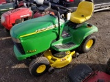 John Deere LX255 lawn tractor, 15hp, hydrostatic, runs