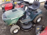 Craftsman LT1000 lawn tractor, runs, needs charged